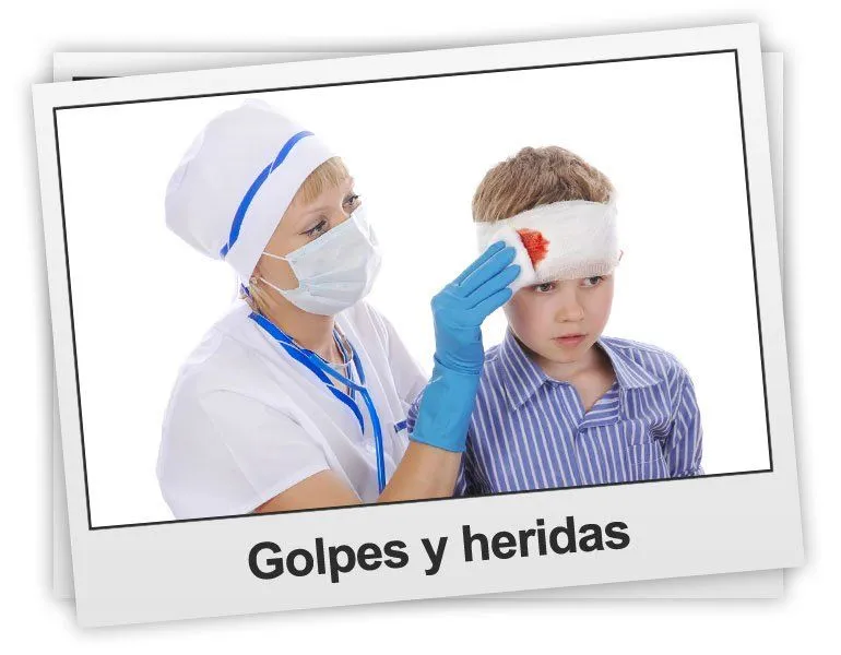 Golpes y heridas en los niños