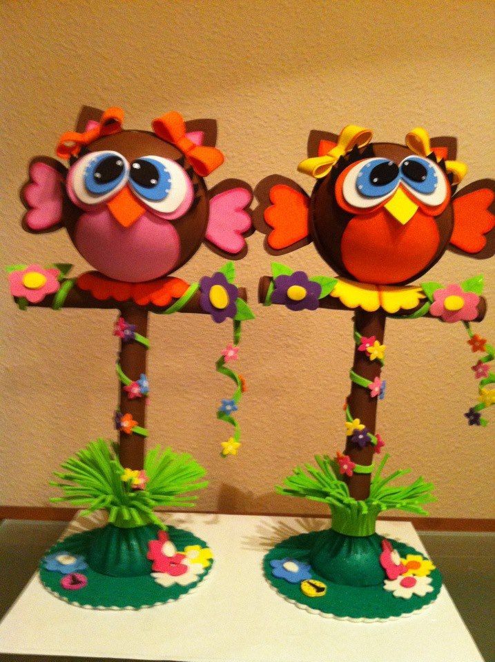 en goma eva buhos en foami buhos de goma eva buhos en goma eva ...