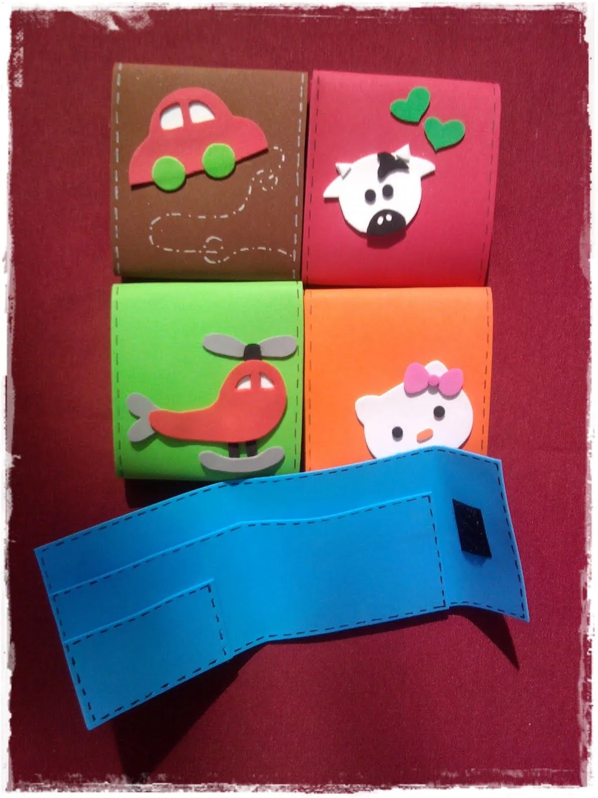 todo goma eva: carteras