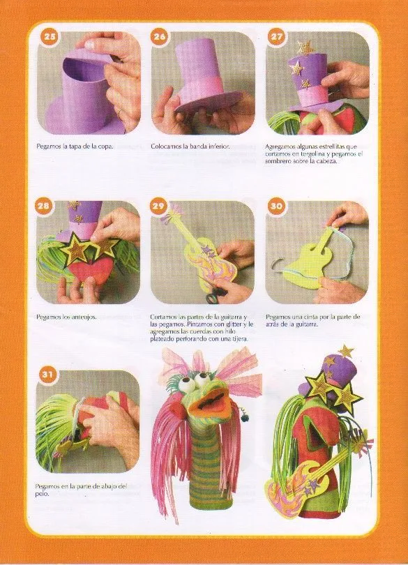 GOMA EVA: divertidos títeres, organizador para el aula, un tren de ...