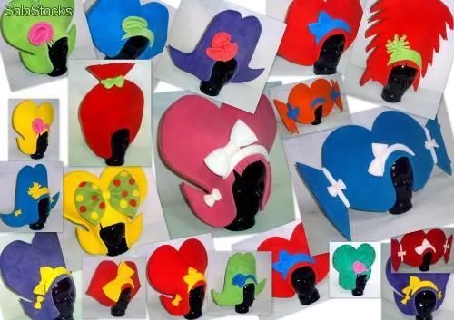 Como hacer gorros de cotillon de goma eva - Imagui Como hacer gorros de cotillon de goma eva - Imagui