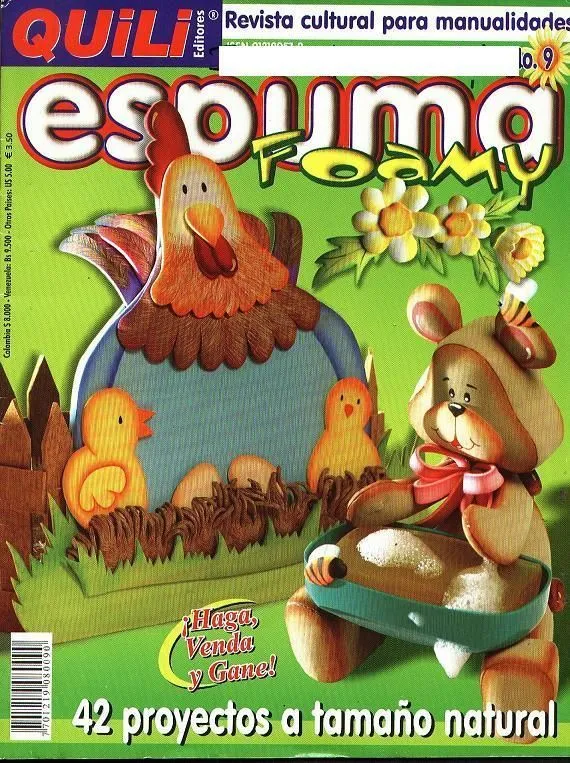 GOMA EVA O FOAMI: 42 proyectos a tamaño natural ... GOMA EVA O FOAMI: 42 proyectos a tamaño natural ...