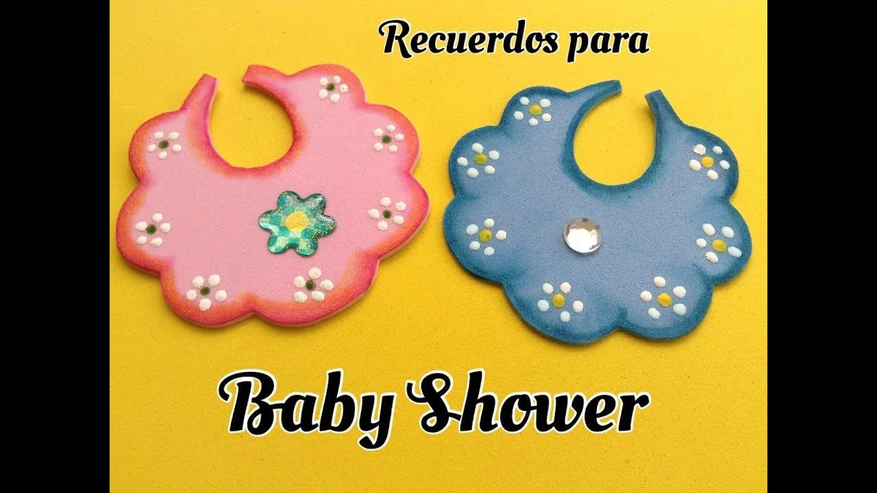 BABERITO PARA BABY SHOWER DE FOAMY . - YouTube BABERITO PARA BABY SHOWER DE FOAMY . - YouTube