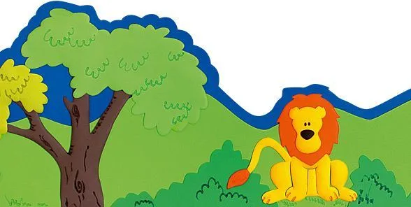 Manualidades en foami cenefas - Imagui