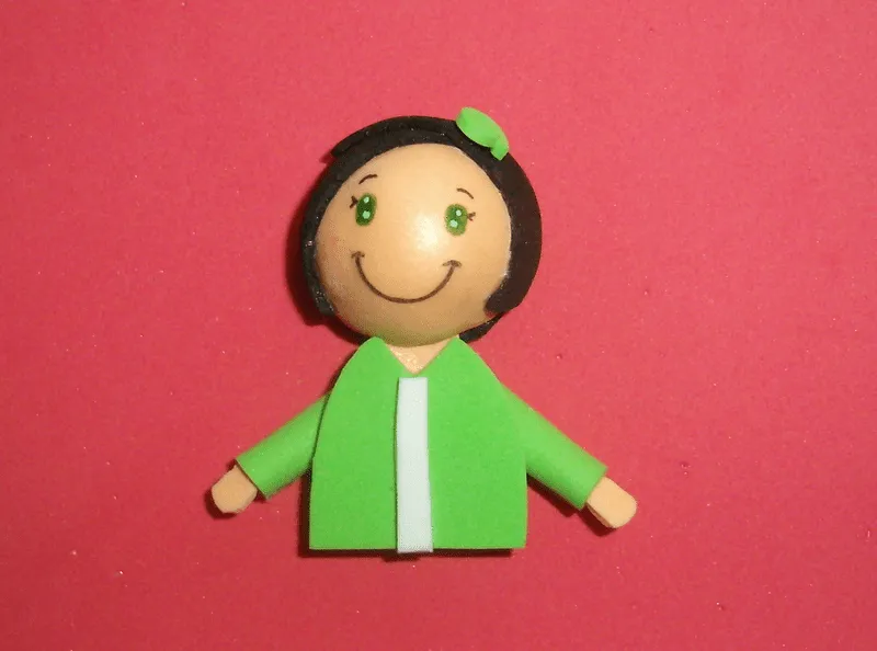 Goma Eva: Imán minifofucha