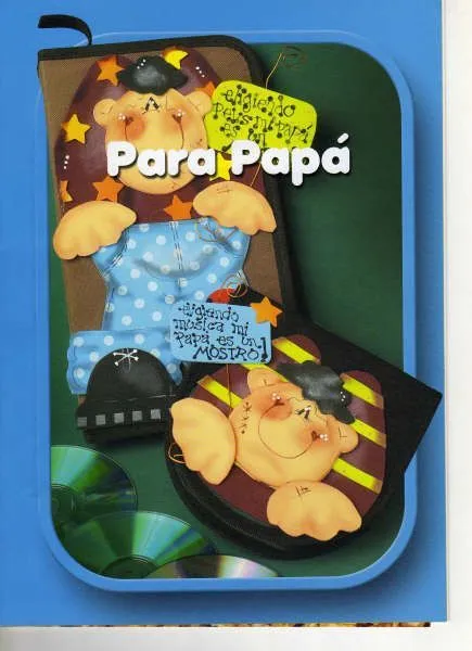 Manualidades para el dia del padre con microporoso - Imagui