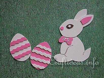 Conejo de Pascua en goma eva - Todo en Goma Eva Conejo de Pascua en goma eva - Todo en Goma Eva
