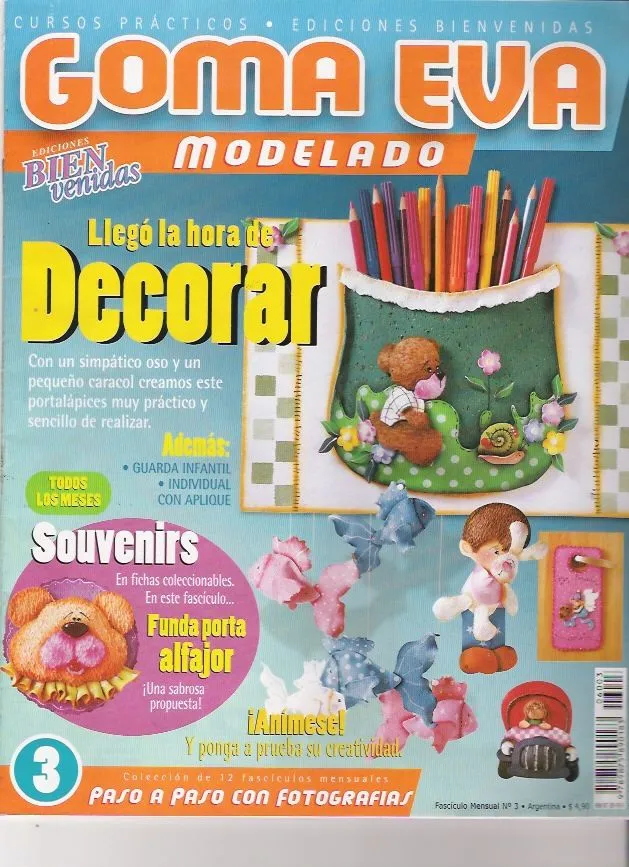 Goma Eva Modelado N°3