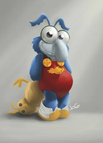 GONZO - Muppets Babies By ilustraguga | Famous People Cartoon ...