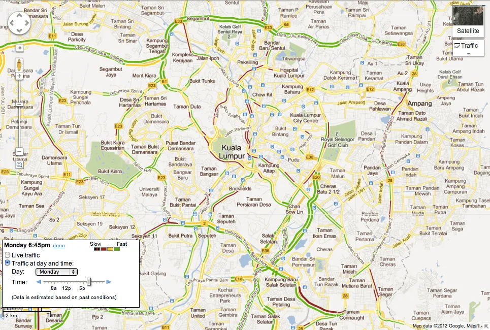 Google Lat Long: Traffic and Transit Come to Google Maps in Malaysia Google Lat Long: Traffic and Transit Come to Google Maps in Malaysia