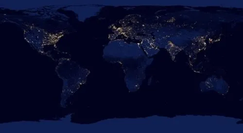 Google Maps muestra el Perú y el Mundo de noche | Serperuano.com