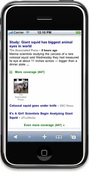 Google News Blog: Google News now available on your iPhone and ...
