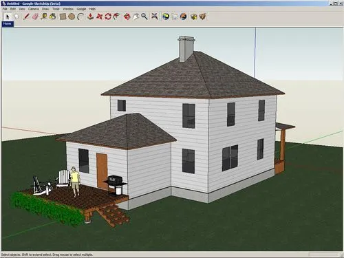 Google SketchUp, una herramienta gratuita para dibujar en 3D ... Google SketchUp, una herramienta gratuita para dibujar en 3D ...