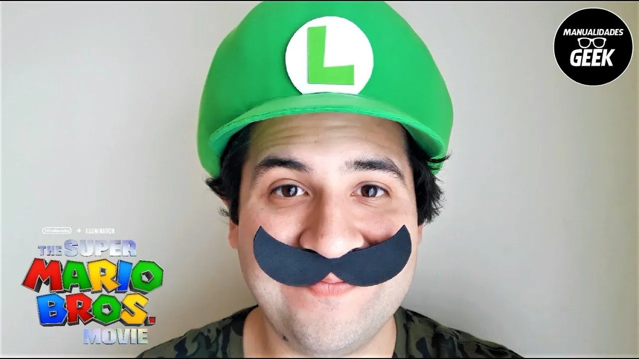 Como hacer la Gorra de Luigi de The Super Mario Bros The Movie  DIY/TUTORIAL/MANUALIDAD - YouTube