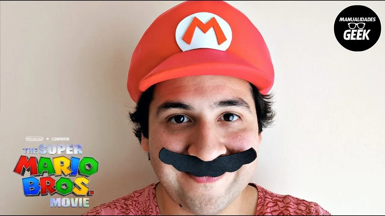 Como hacer la Gorra de Mario de The Super Mario Bros The Movie DIY/TUTORIAL/MANUALIDAD - YouTube Como hacer la Gorra de Mario de The Super Mario Bros The Movie DIY/TUTORIAL/MANUALIDAD - YouTube