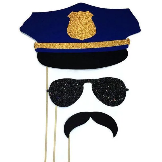 Como hacer una gorra de policía de fieltro para disfraz | Trato o truco Como hacer una gorra de policía de fieltro para disfraz | Trato o truco