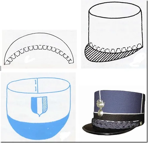 Como hacer gorra de policia de foami - Imagui