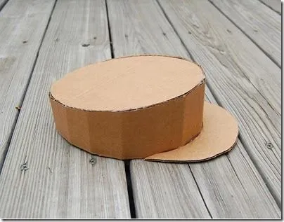 Como hacer un sombrero de policia de carton - Imagui