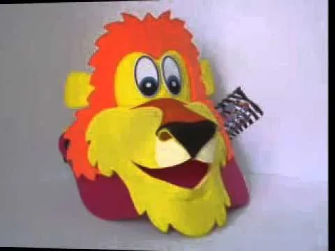 Viseras de foami pollito - Imagui