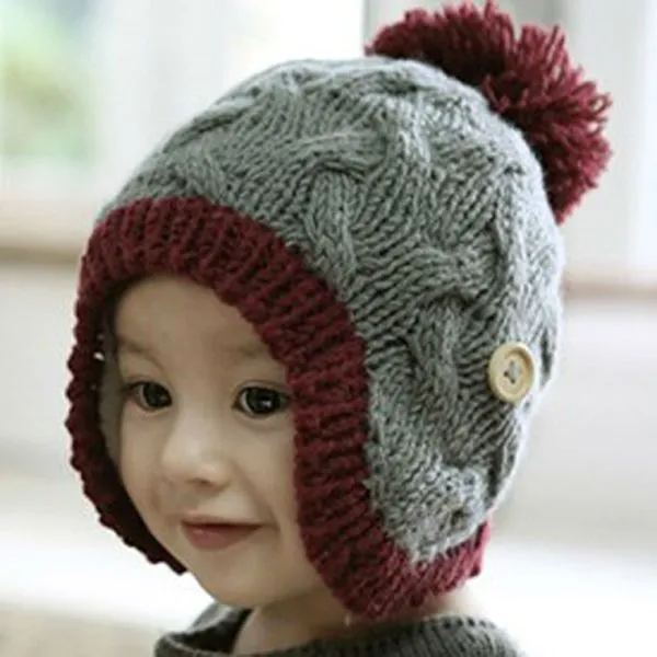 Gorras tejidas de niño - Imagui