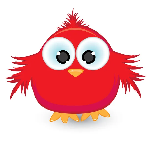 Gorrión de dibujos animados rojo — Vector stock © dvargg #5707421 Gorrión de dibujos animados rojo — Vector stock © dvargg #5707421