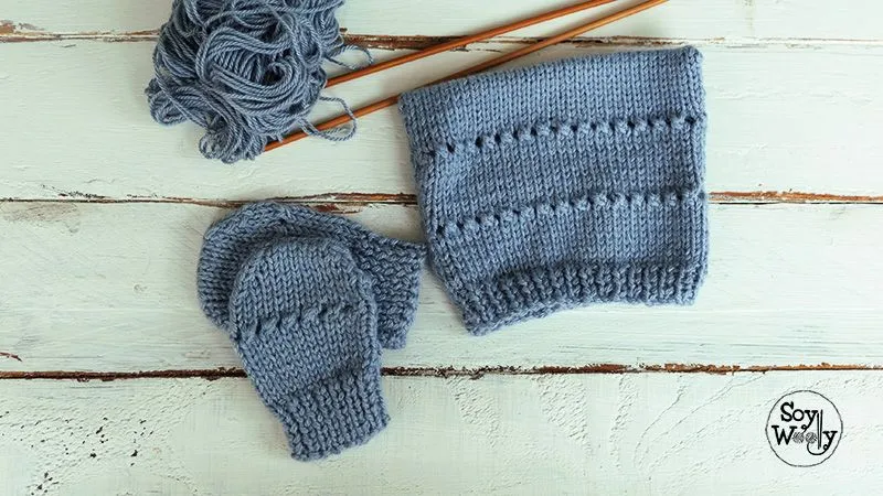 Gorrito de bebe para principiantes tejido dos agujas | Soy Woolly Gorrito de bebe para principiantes tejido dos agujas | Soy Woolly