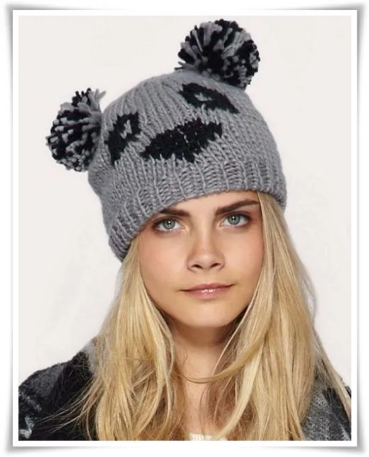 Lo que lleve la rubia: Gorros de lana con orejitas de animales