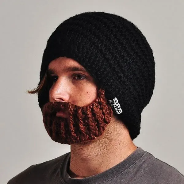 Gorro Abrigador con Barba Incorporada Extra para el Frío Gorro Abrigador con Barba Incorporada Extra para el Frío