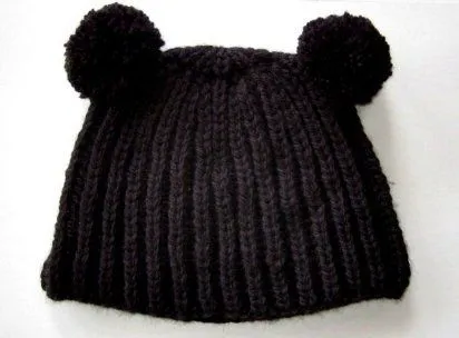 Gorros tejidos en dos agujas para mujer - Imagui