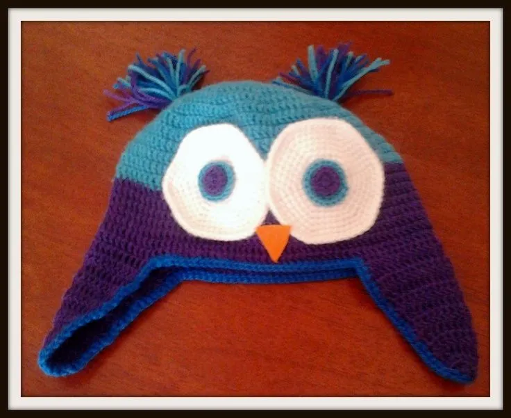 Gorro Amigurumi Buho | Gorros Amigurumis | Pinterest | Amigurumi