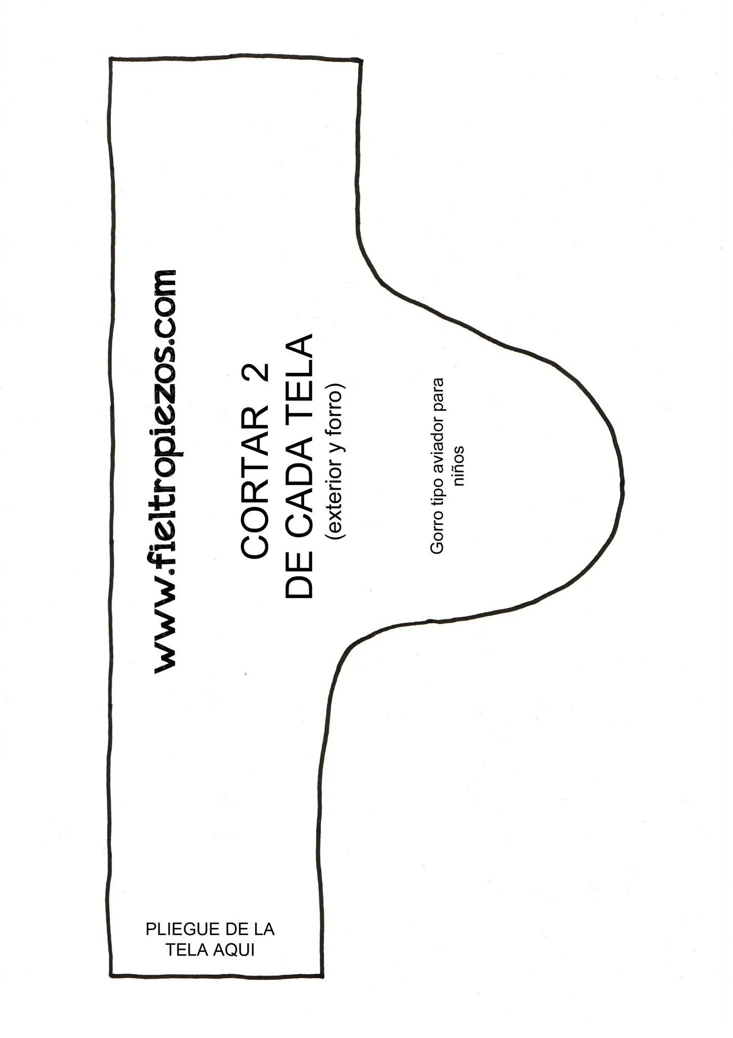 gorro aviador 1 | Towel pattern, Diy apron, Pattern gorro aviador 1 | Towel pattern, Diy apron, Pattern