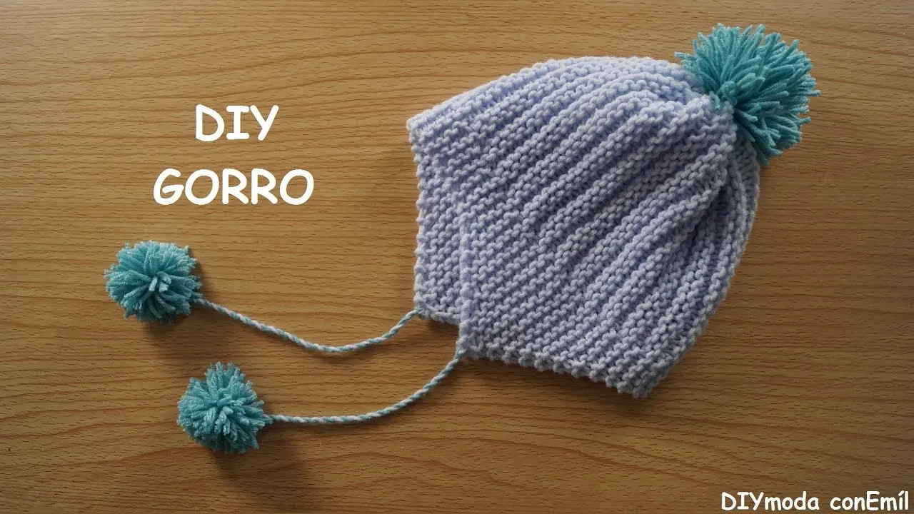 Gorro de bebé a dos agujas paso a paso - YouTube Gorro de bebé a dos agujas paso a paso - YouTube