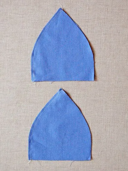 Molde gorro de bebé en tela - Imagui