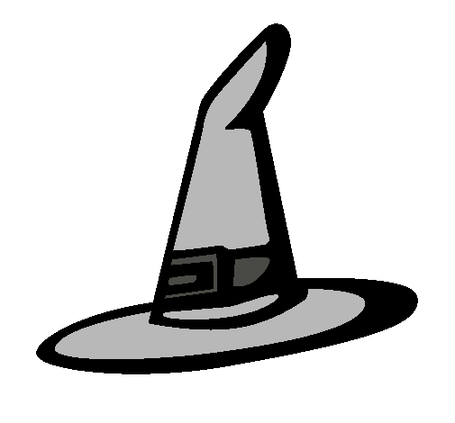 Dibujo de Sombrero de bruja pintado por Carmen de lama en Dibujos ... Dibujo de Sombrero de bruja pintado por Carmen de lama en Dibujos ...