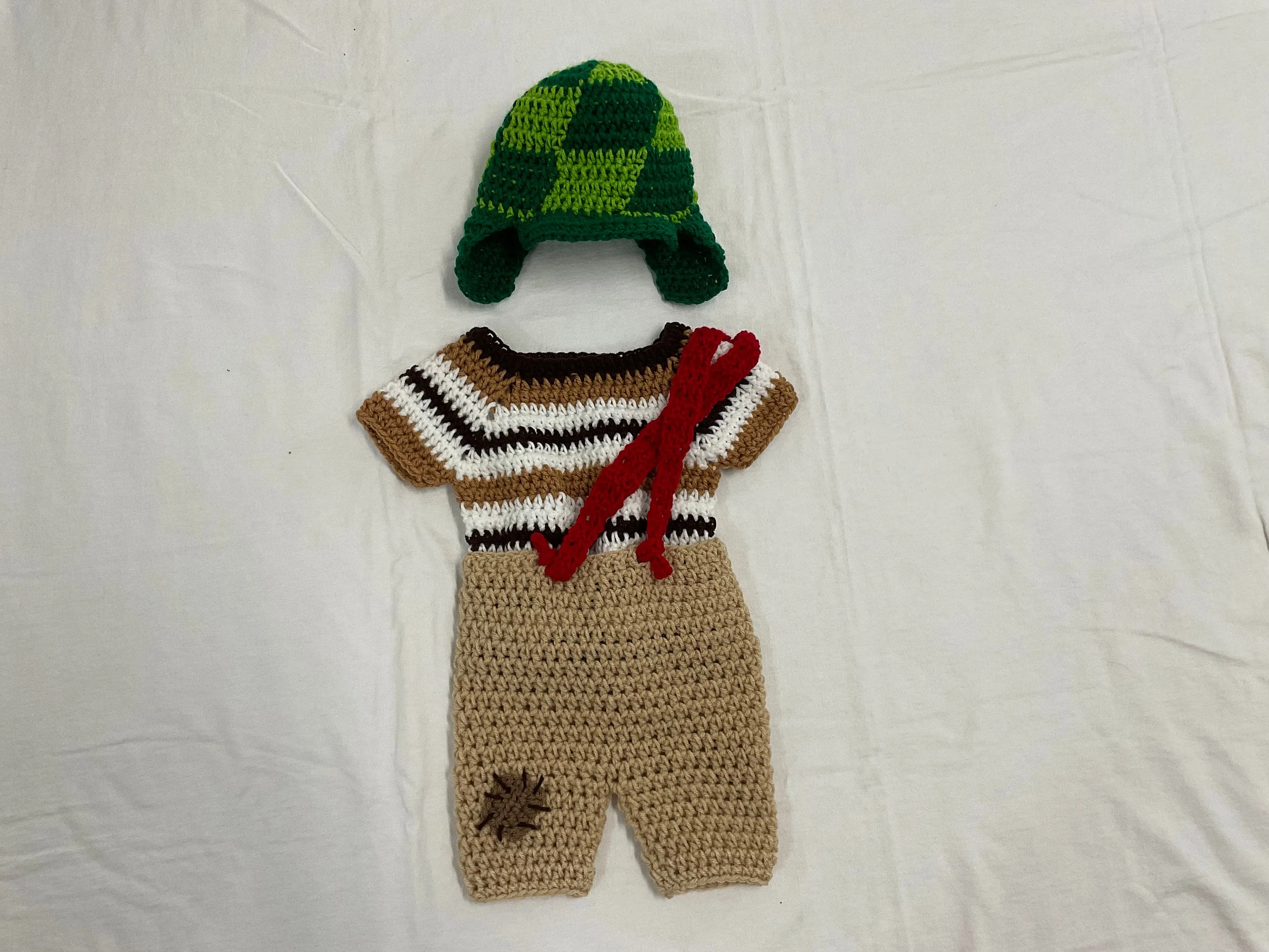 Gorro camisa y shorts de ganchillo para bebé El Chavo Del - Etsy México Gorro camisa y shorts de ganchillo para bebé El Chavo Del - Etsy México