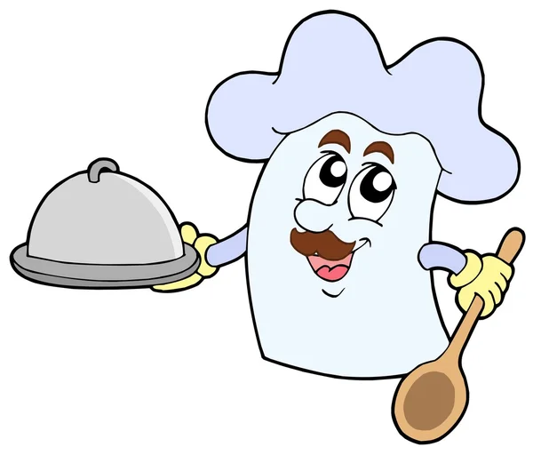 gorro de chef de dibujos animados — Vector stock © clairev #2147986