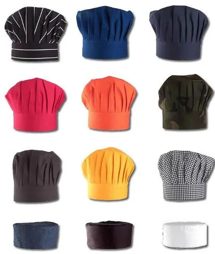 Gorro Chef Tipo Hongo - Gorros y Cofias - Uniformes Especiales ...