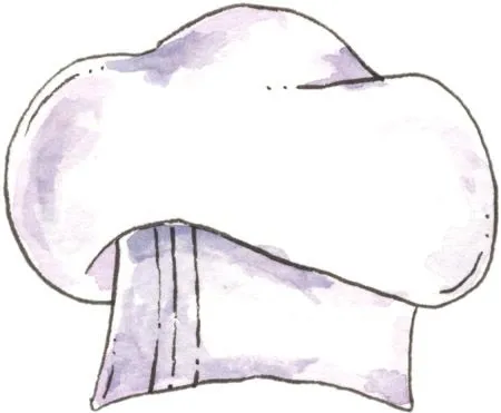 GORRO DE COCINERO PARA COLOREAR - Imagui