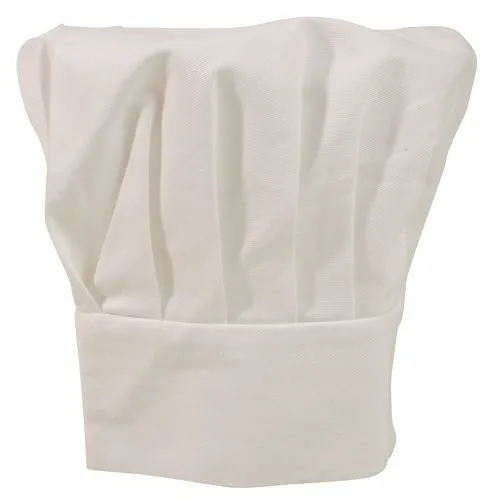 Gorro de cocinero, para adultos, de ø 210 mm - Opitec Gorro de cocinero, para adultos, de ø 210 mm - Opitec