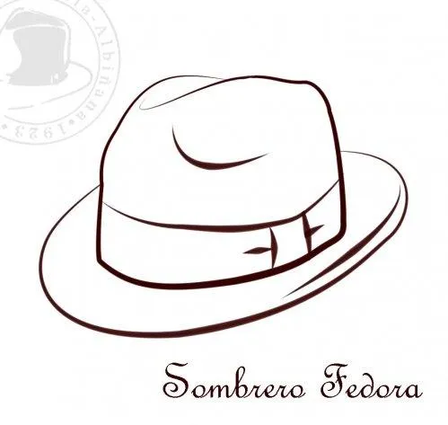 Sombrero para colorear e imprimir - Imagui