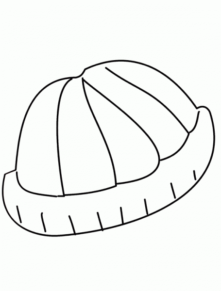 gorro | Dibujos y juegos, para pintar y colorear