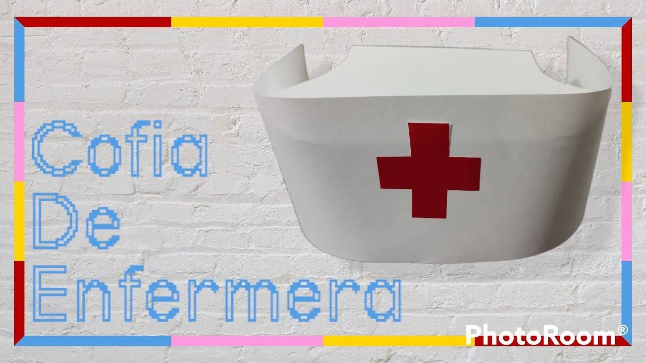 Cómo hacer un GORRO DE ENFERMERA / COFIA DE ENFERMERA (fácil de papel cartulina) Cómo hacer un GORRO DE ENFERMERA / COFIA DE ENFERMERA (fácil de papel cartulina)