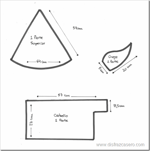 Gorro de enfermera en foamy - Imagui