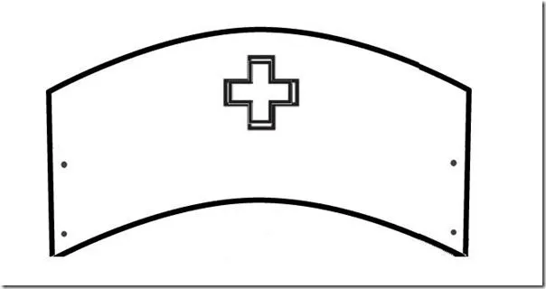 Como se hace el gorro de enfermera - Imagui Como se hace el gorro de enfermera - Imagui