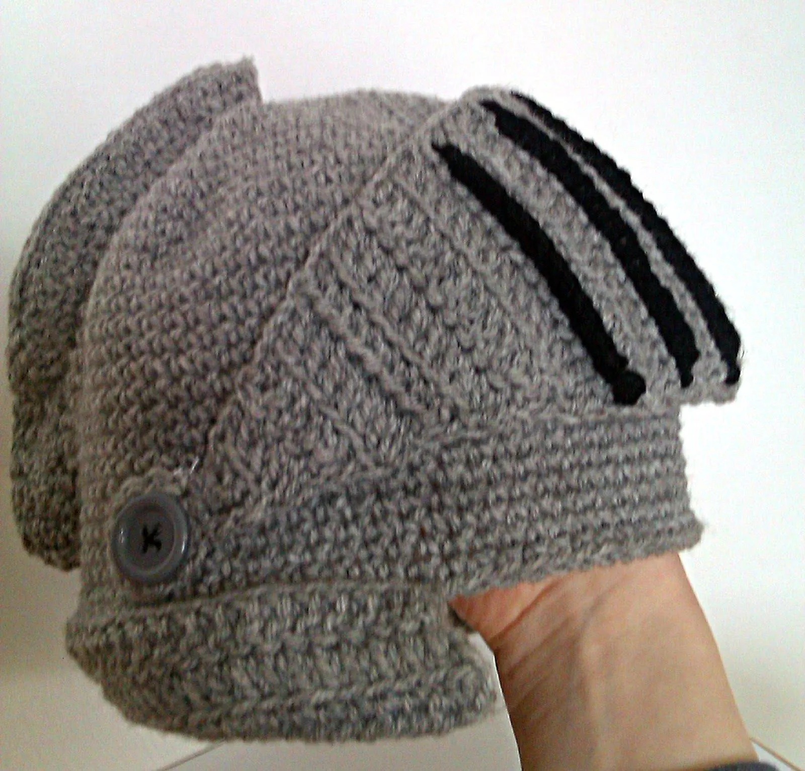 Gorro de ganchillo Armadura de Caballero ... Gorro de ganchillo Armadura de Caballero ...