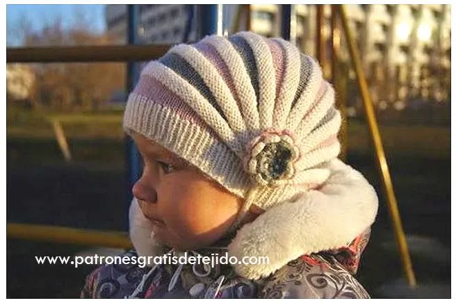 Un gorro genial! tejido con dos agujas (palillos) | Crochet y Dos ... Un gorro genial! tejido con dos agujas (palillos) | Crochet y Dos ...