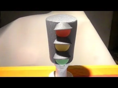 como Hacer Gorro De Goma Espuma Semaforo - YouTube como Hacer Gorro De Goma Espuma Semaforo - YouTube