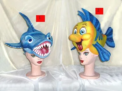 Gorro de goma espuma de tiburó n
