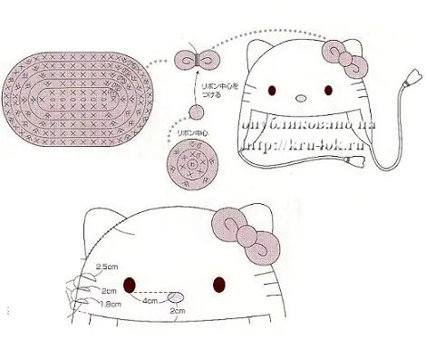 gorro-hello-kitty-crochet- ...
