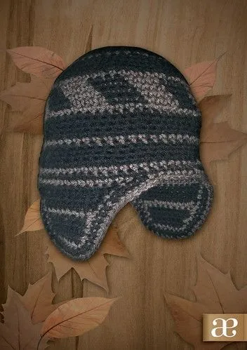 Gorro de hombre a crochet - Imagui